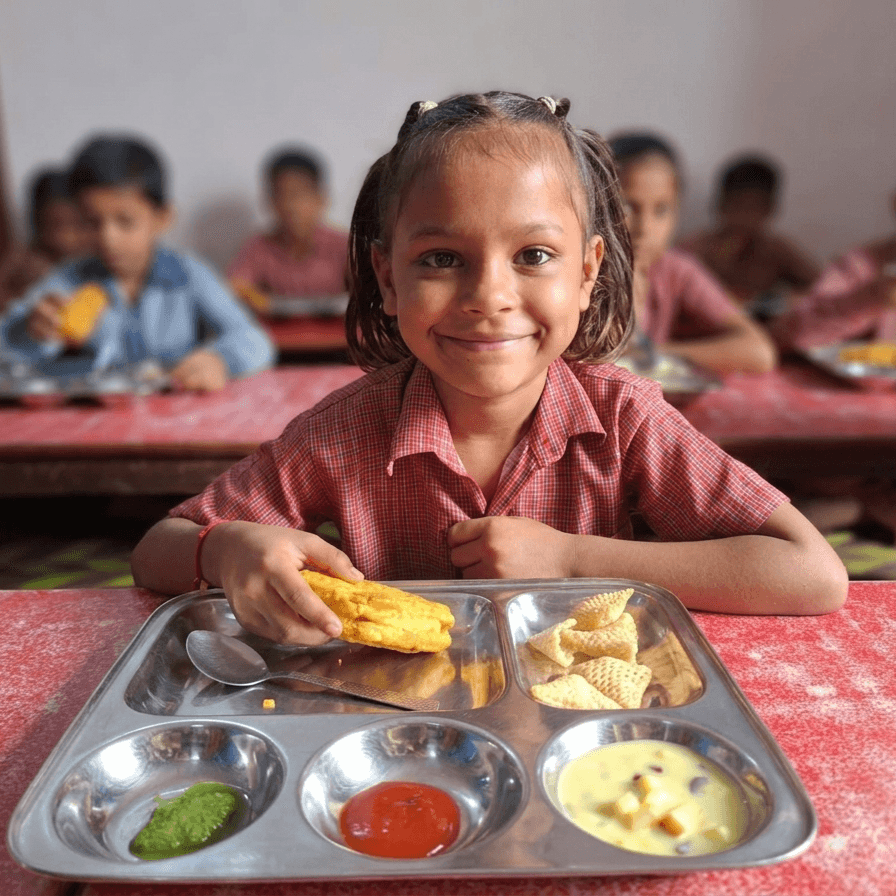 Children at our Delhi center